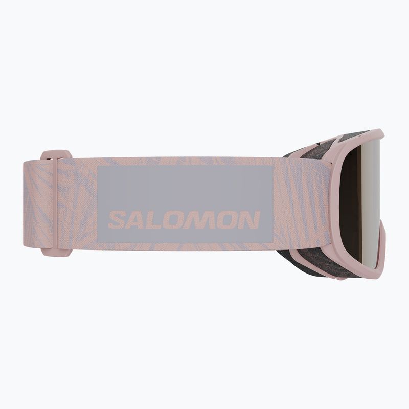 Salomon Lumi Flash tropischer Pfirsich/Blitzgold Kinder-Skibrille