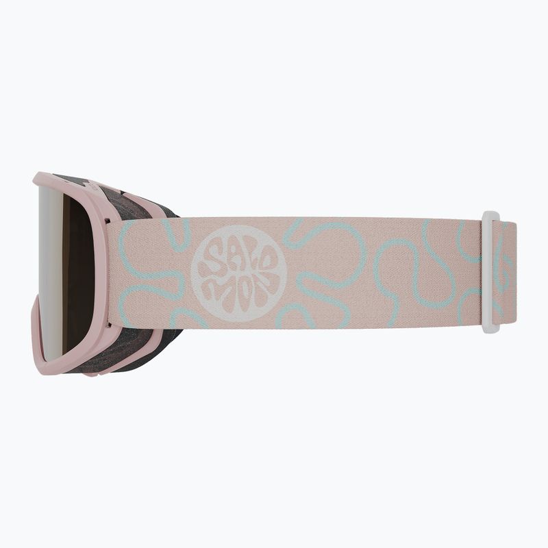 Skibrille Kinder Salomon Rio Jr tropical peach/flash gold 3