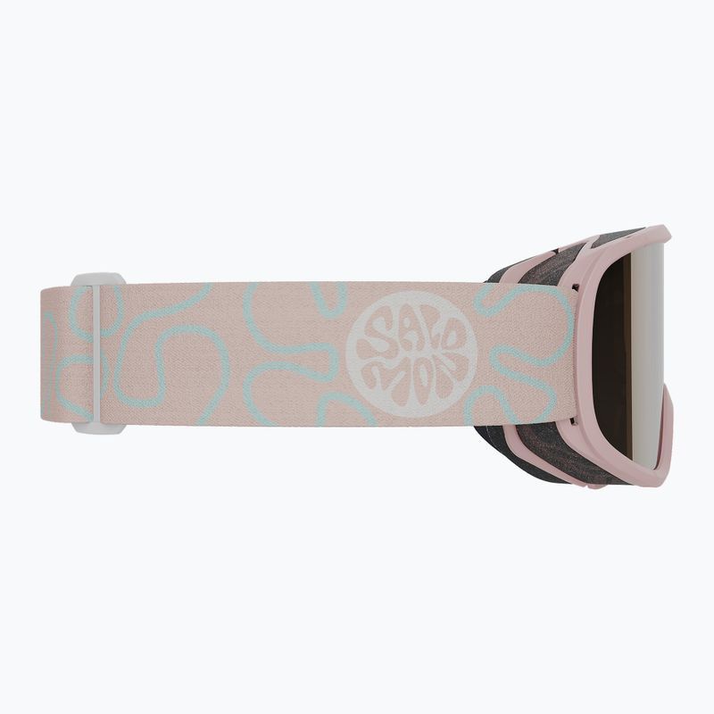 Skibrille Kinder Salomon Rio Jr tropical peach/flash gold 4