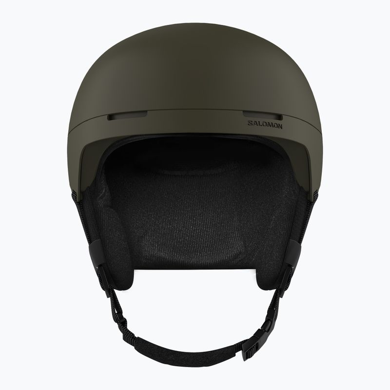 Salomon Brigade olive Nacht Skihelm 8