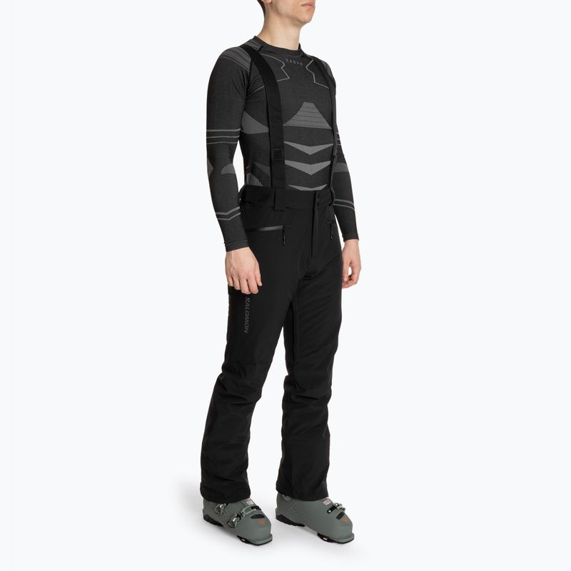 Herren Skihose Salomon Edge tiefschwarz