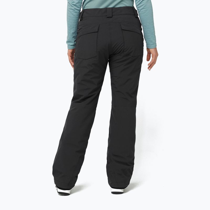 Damen-Skihose Salomon Edge tiefschwarz 2