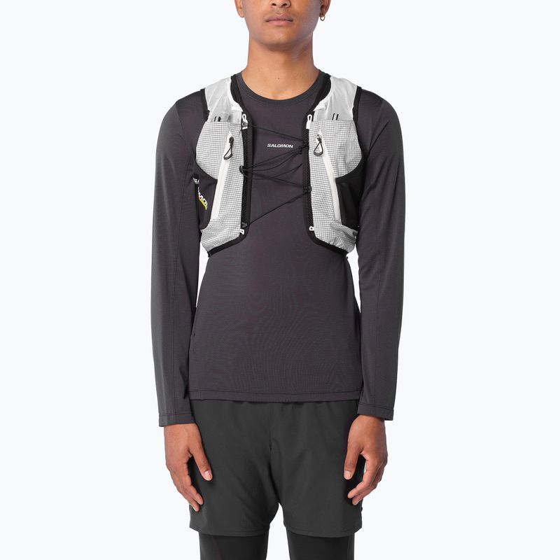 Laufrucksack Salomon Advance Skin Cross Season Race 15 l white/black 6