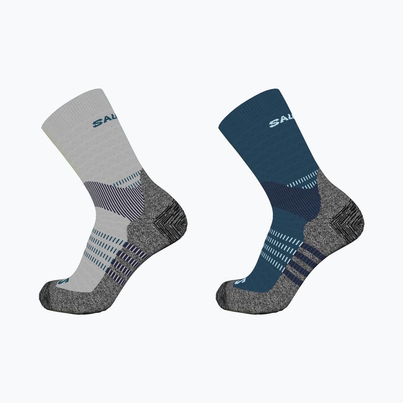 Salomon X Ultra Access Crew 2 Paar Steinbruch/Sterngucker Trekkingsocken 6