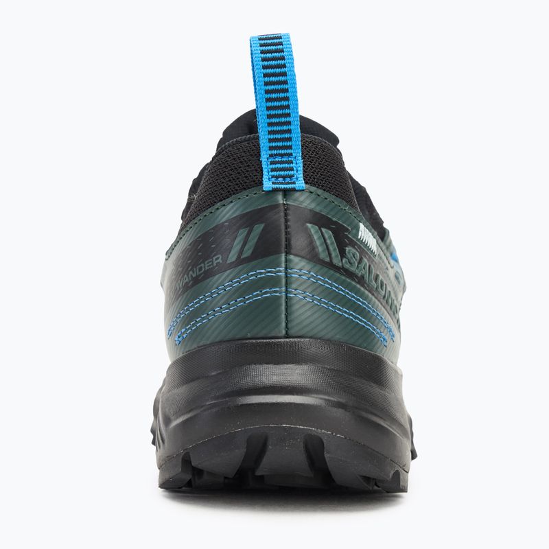 Laufschuhe Herren Salomon Wander GTX black/darkest spruce/ibiza blue 6