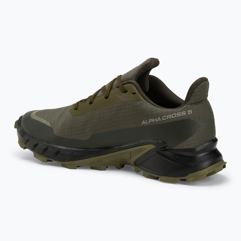 Laufschuhe Herren Salomon Alphacross 5 GTX olive night/black 3