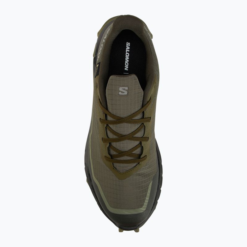 Laufschuhe Herren Salomon Alphacross 5 GTX olive night/black 5