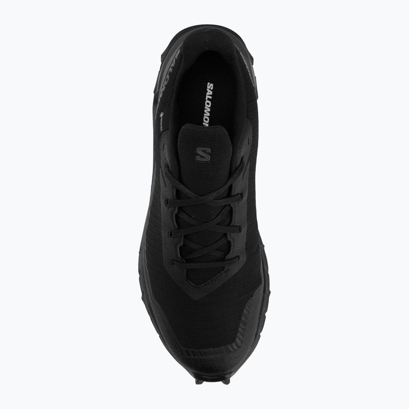 Laufschuhe Damen Salomon Alphacross 5 GTX black/black/ebony 5