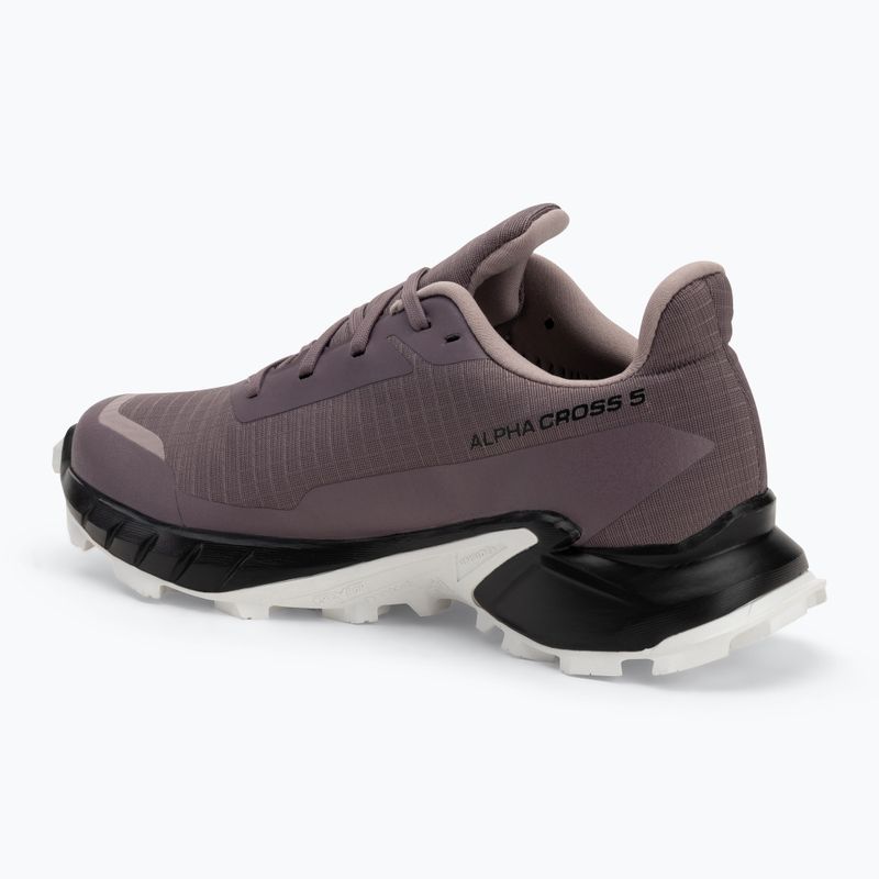 Laufschuhe Damen Salomon Alphacross 5 GTX moonscape/black/white 3