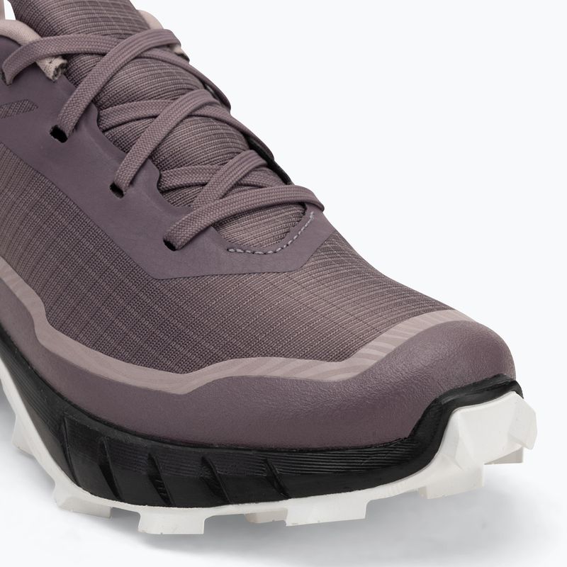 Laufschuhe Damen Salomon Alphacross 5 GTX moonscape/black/white 7