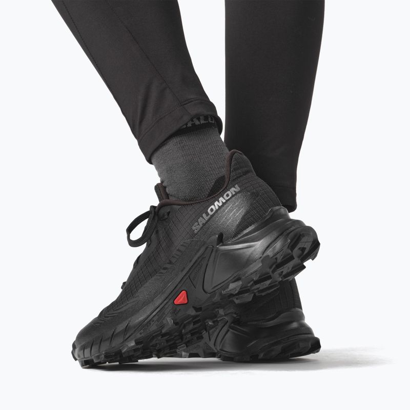 Laufschuhe Damen Salomon Alphacross 5 black/black/ebony 3