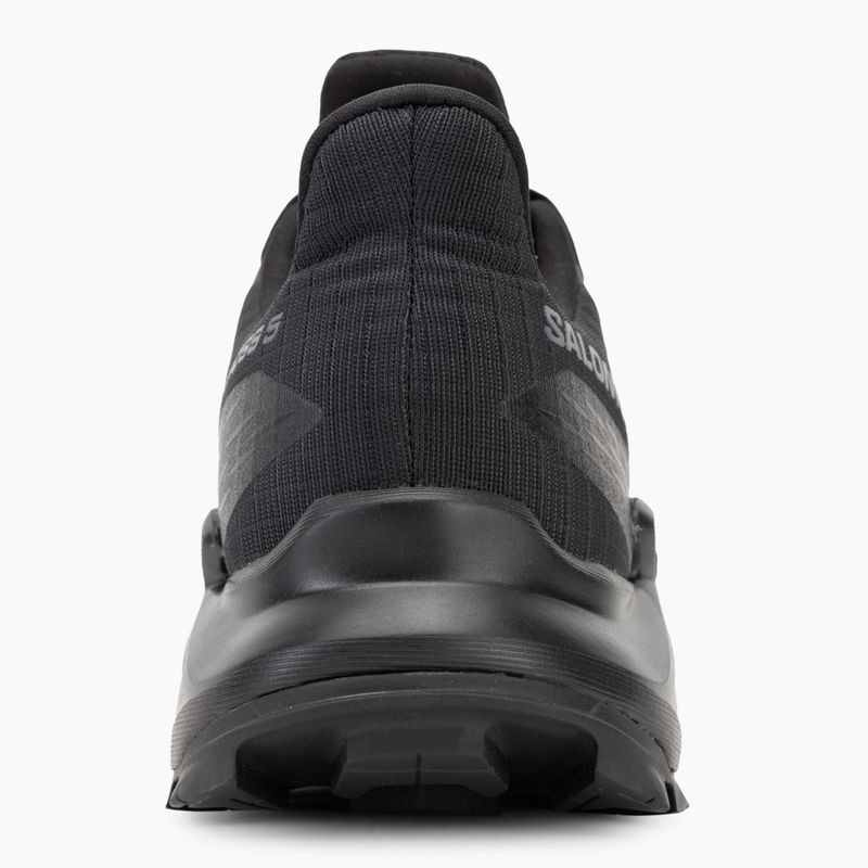 Laufschuhe Damen Salomon Alphacross 5 black/black/ebony 6