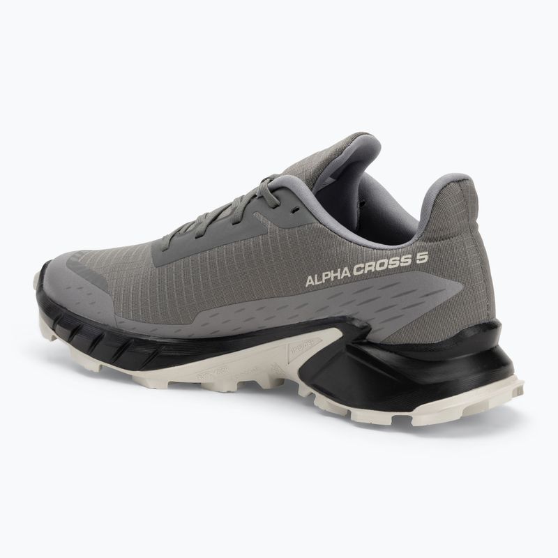 Laufschuhe Herren Salomon Alphacross 5 pewter/black/ghost 3