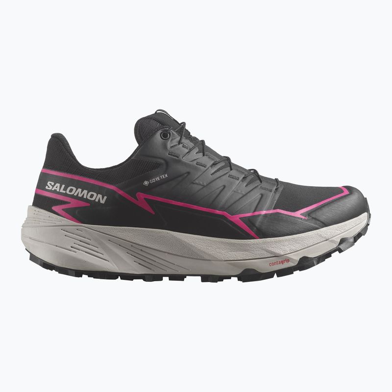 Laufschuhe Damen Salomon Thundercoss GTX black/black/pink