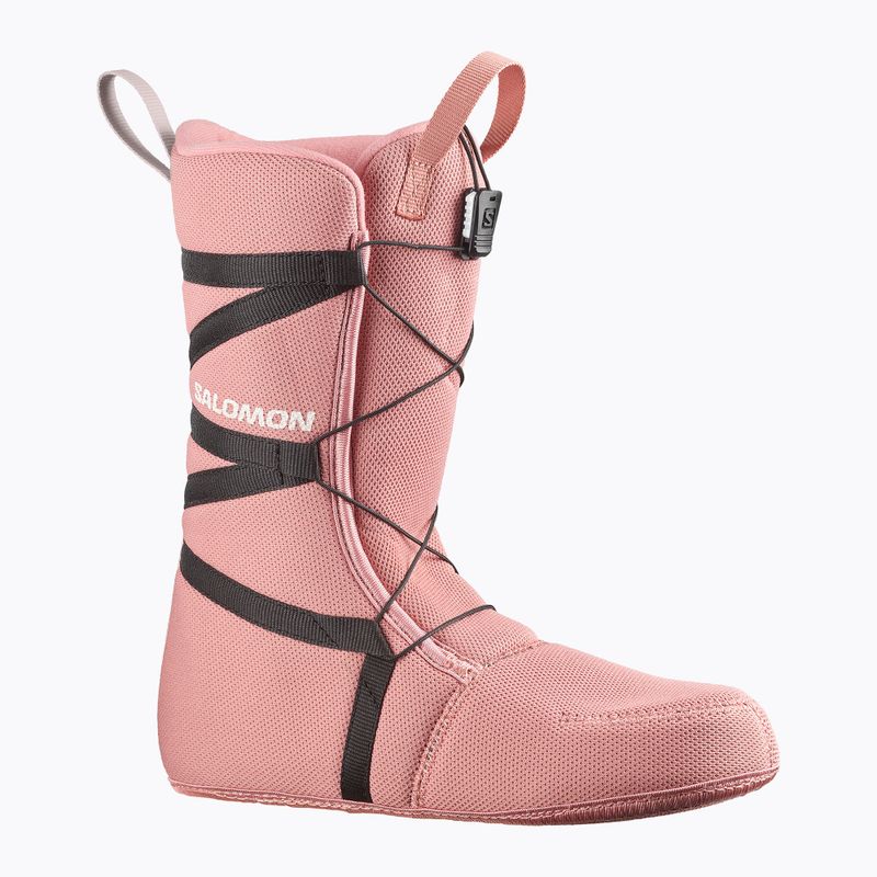 Snowboard-Boots für Damen Salomon Pearl Boa ash rose/lilac ash/white 9