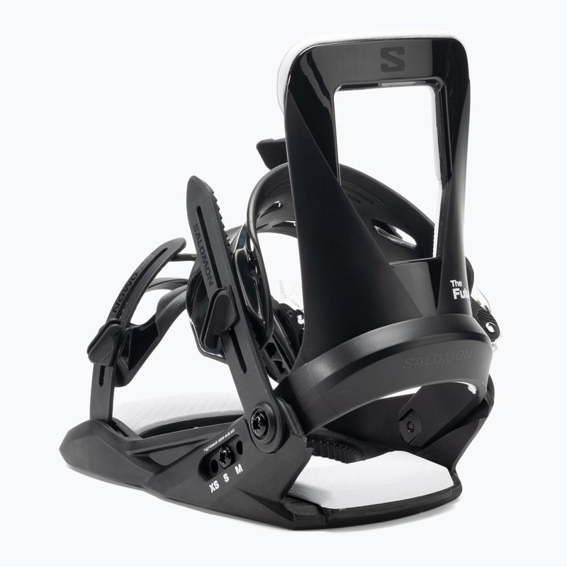 Kinder Snowboardbindungen Salomon The Future schwarz/weiß 4