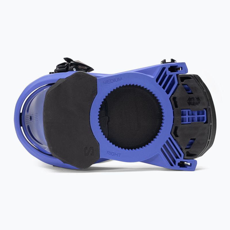 Snowboard-Bindungen Salomon Rhythm race blau 3