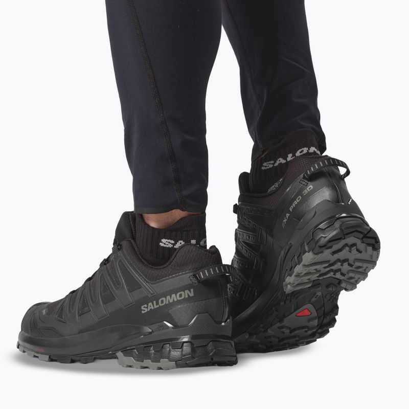 Herren-Laufschuhe Salomon XA Pro 3D V9 schwarz/phantom/pewter 14