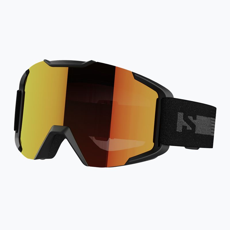 Salomon XV Skibrille schwarz/mittelrot