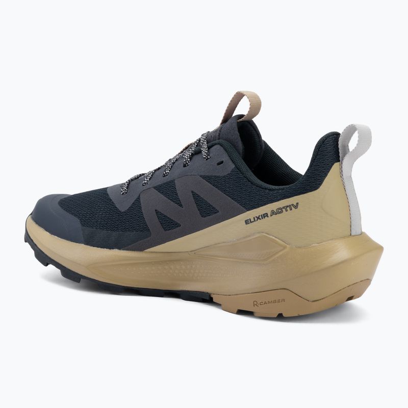 Wanderschuhe Herren Salomon Elixir Activ carbon/slate green/glacier 3