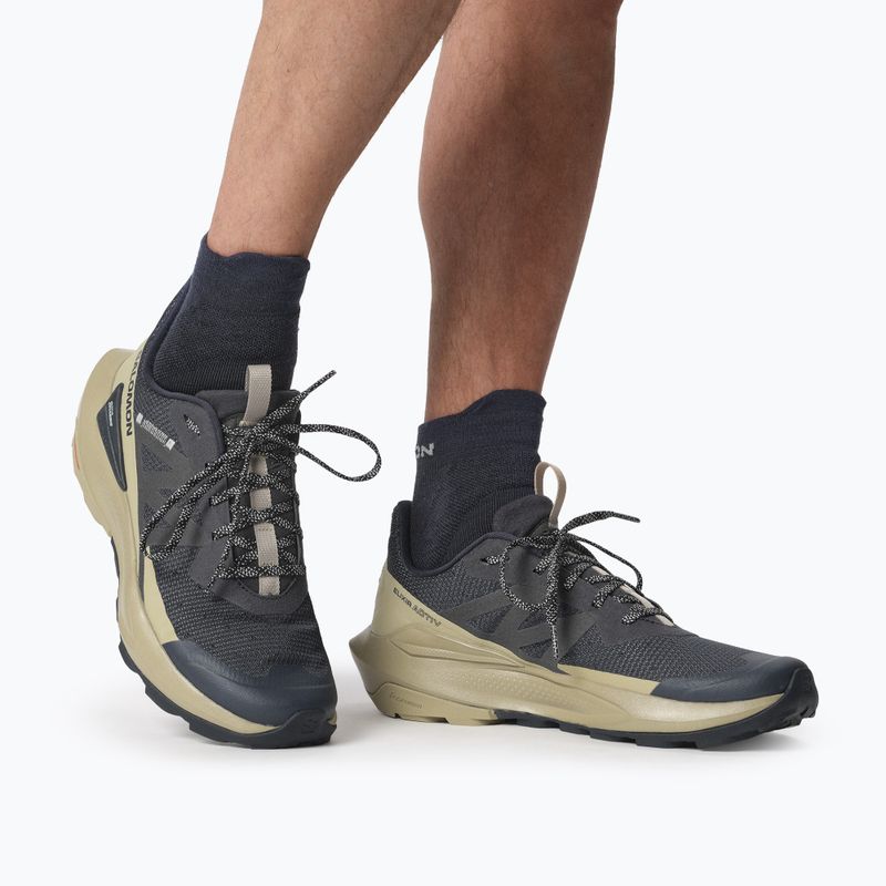 Wanderschuhe Herren Salomon Elixir Activ carbon/slate green/glacier 14