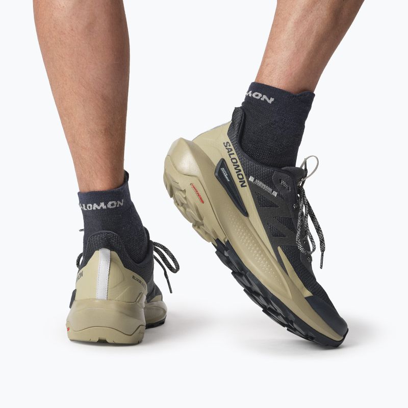 Wanderschuhe Herren Salomon Elixir Activ carbon/slate green/glacier 15