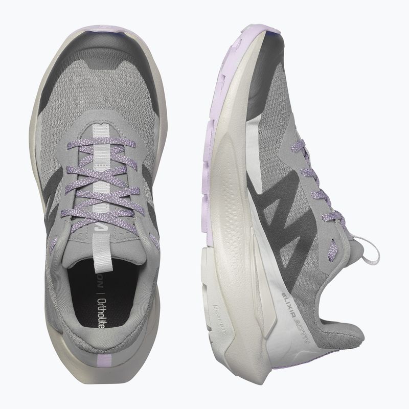 Damen Wanderschuhe Salomon Elixir Activ GTX shskin/glacier gray/opetal 12