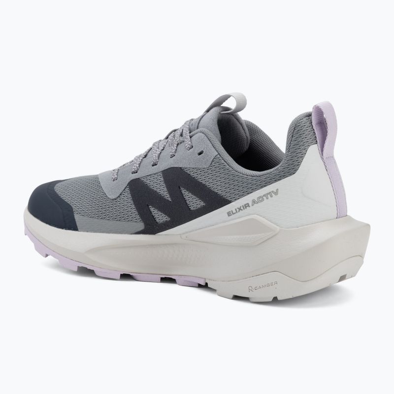 Wanderschuhe Damen  Salomon Elixir Activ GTX shskin/glacier gray/opetal 3