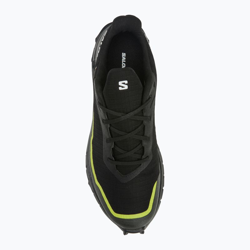 Laufschuhe Herren Salomon Alphacross 5 GTX black/peat/sulphur spring 5