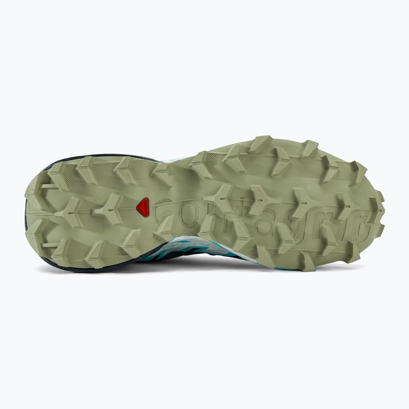 Salomon Speedcross 6 Damen Laufschuhe tahitian tide/carbon/tea 4