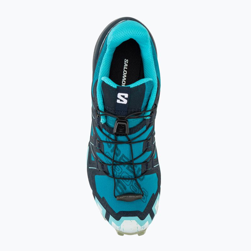 Salomon Speedcross 6 Damen Laufschuhe tahitian tide/carbon/tea 5