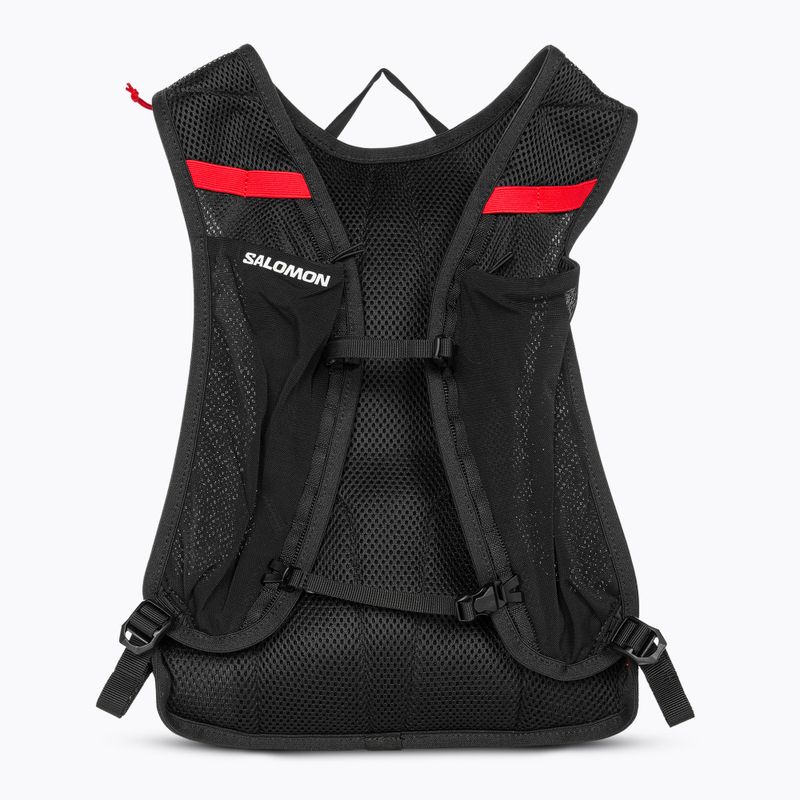 Salomon Cross 4 l weiß/schwarzer Laufrucksack 5