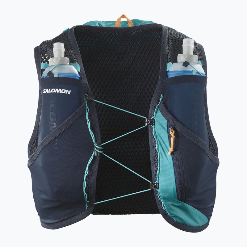 Salomon Active Skin 8 Set Laufweste tahitian tide/carbon