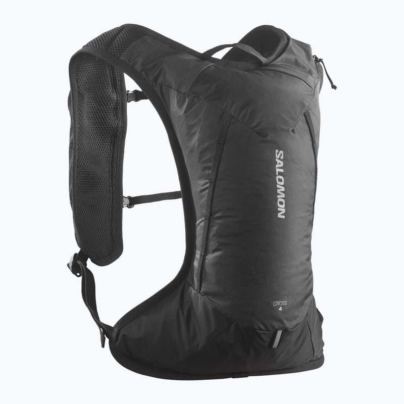 Salomon Cross 4 l schwarzer Laufrucksack