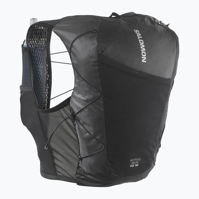 Laufweste Damen Salomon Active Skin 12 Set black/metal 2