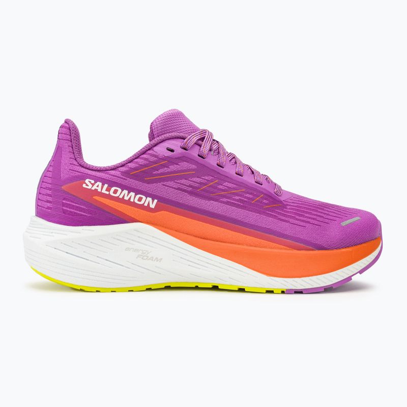 Damen Laufschuhe Salomon Aero Blaze 2 iris orchid/dragon fire/sulphur spring 2