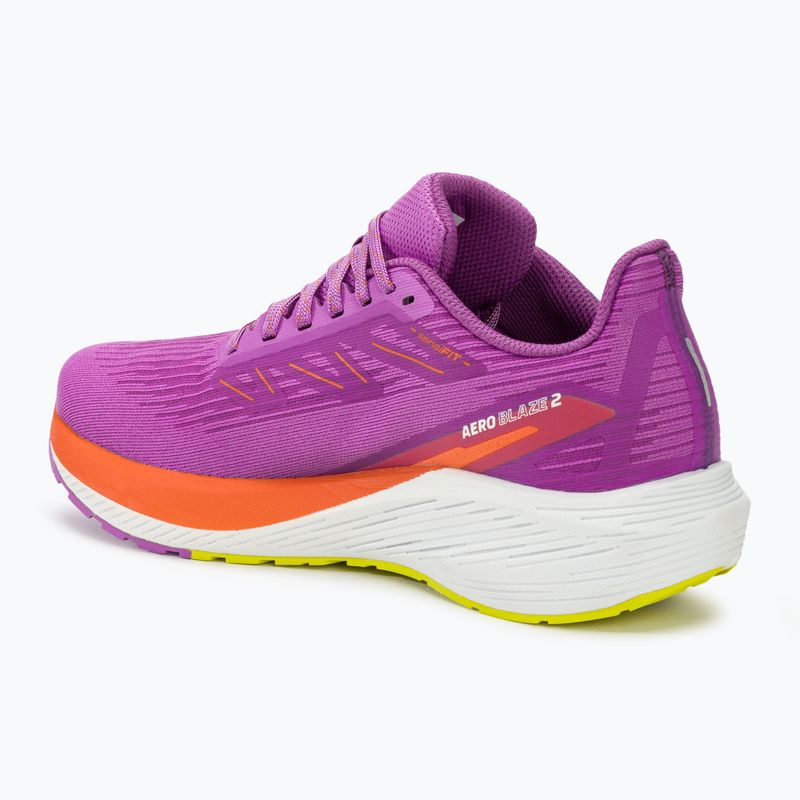 Damen Laufschuhe Salomon Aero Blaze 2 iris orchid/dragon fire/sulphur spring 3