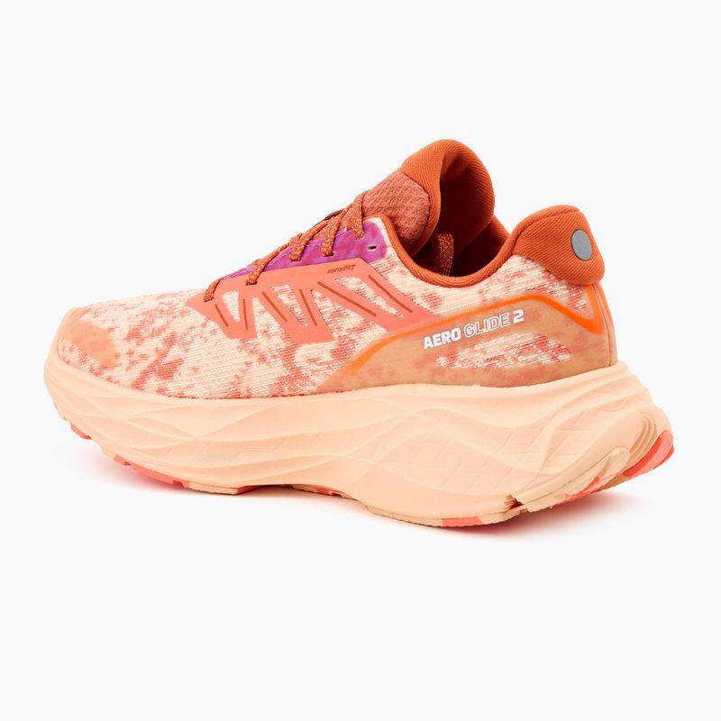 Salomon Aero Glide 2 Damen Laufschuhe spice route/peach quartz/fresh salmon 3