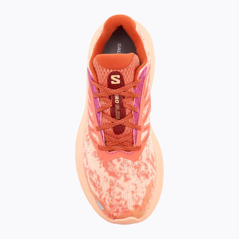Salomon Aero Glide 2 Damen Laufschuhe spice route/peach quartz/fresh salmon 5