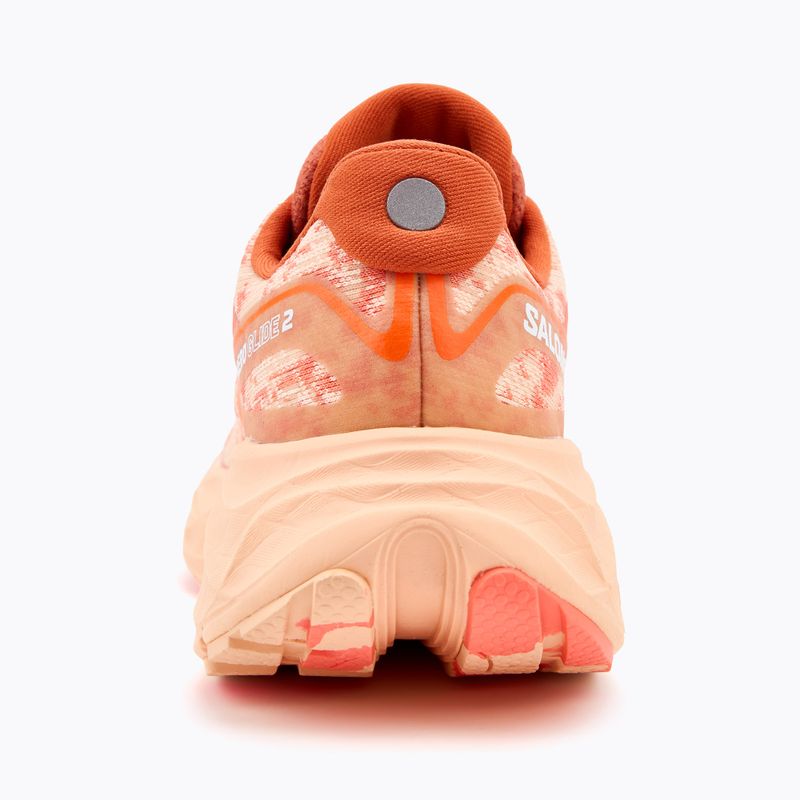 Salomon Aero Glide 2 Damen Laufschuhe spice route/peach quartz/fresh salmon 6