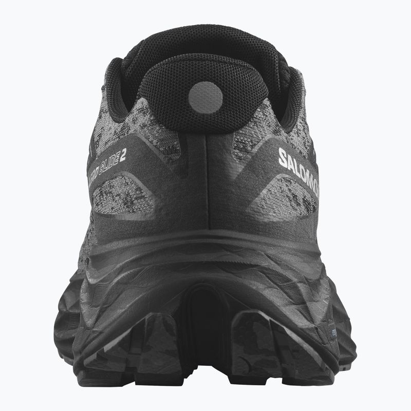 Herren Laufschuhe Salomon Aero Glide 2 schwarz/phantom/ghost grey 11