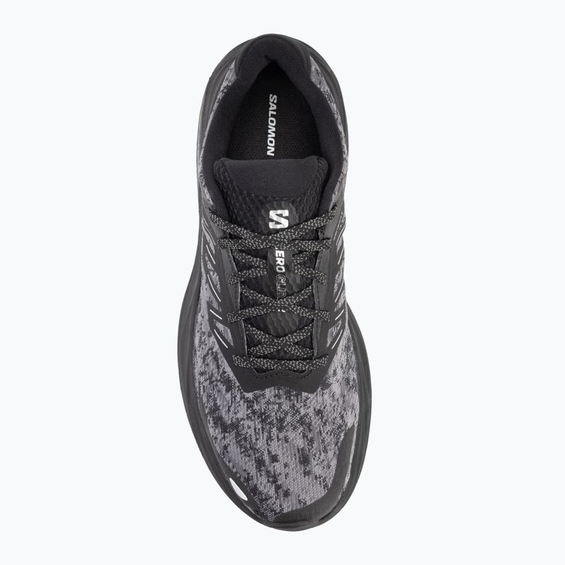 Herren Laufschuhe Salomon Aero Glide 2 schwarz/phantom/ghost grey 5