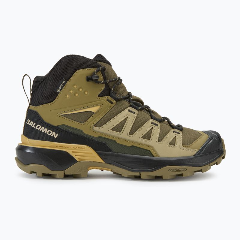 Schuhe Trekking Herren Salomon X Ultra 360 MID GTX olive night/slate green/southern moss 2