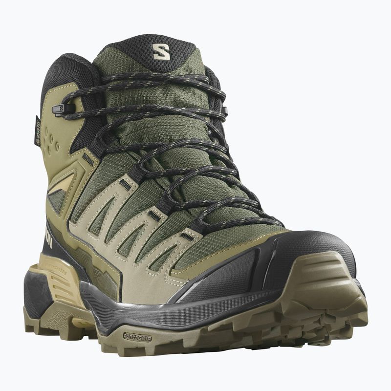 Schuhe Trekking Herren Salomon X Ultra 360 MID GTX olive night/slate green/southern moss 8