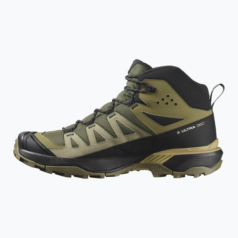 Schuhe Trekking Herren Salomon X Ultra 360 MID GTX olive night/slate green/southern moss 10