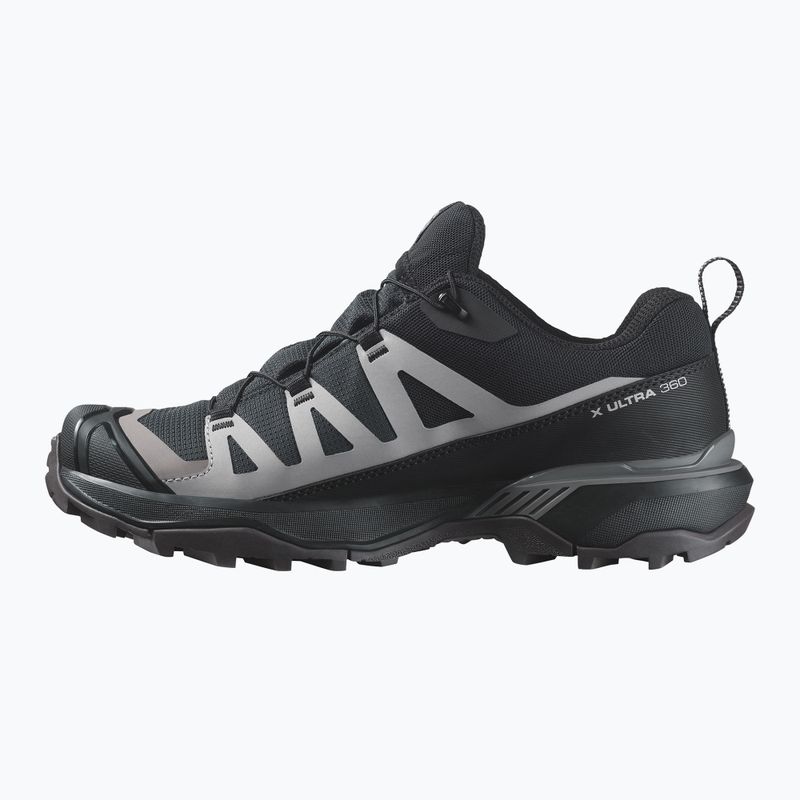 Damen-Wanderstiefel Salomon X Ultra 360 GTX schwarz/pflaume kitten/schiefer 3