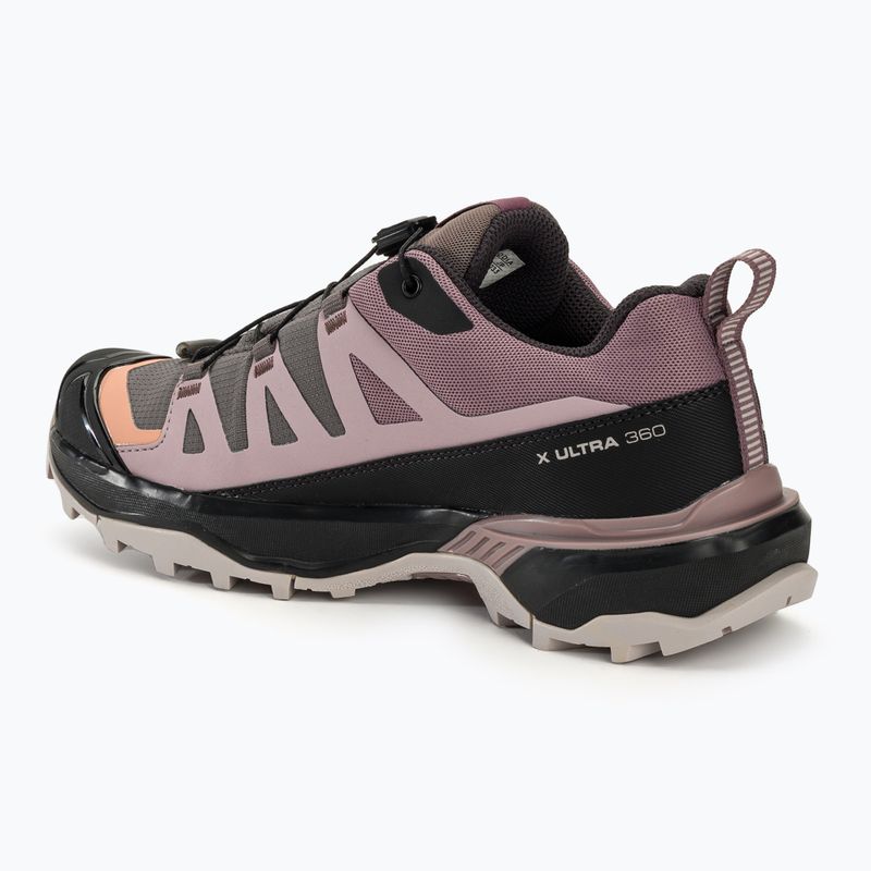 Damen Wanderschuhe Salomon X Ultra 360 GTX Pflaume Kitten/Phantom/Kork 3