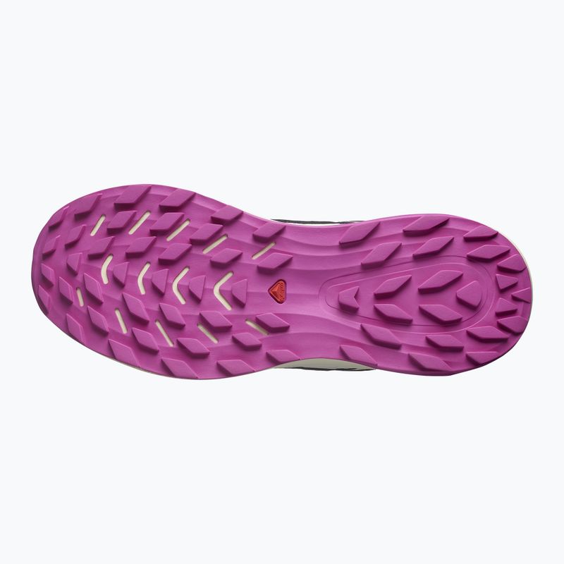 Salomon Ultra Flow Damen Laufschuhe schwarz/transparent gelb/rosa violett 12