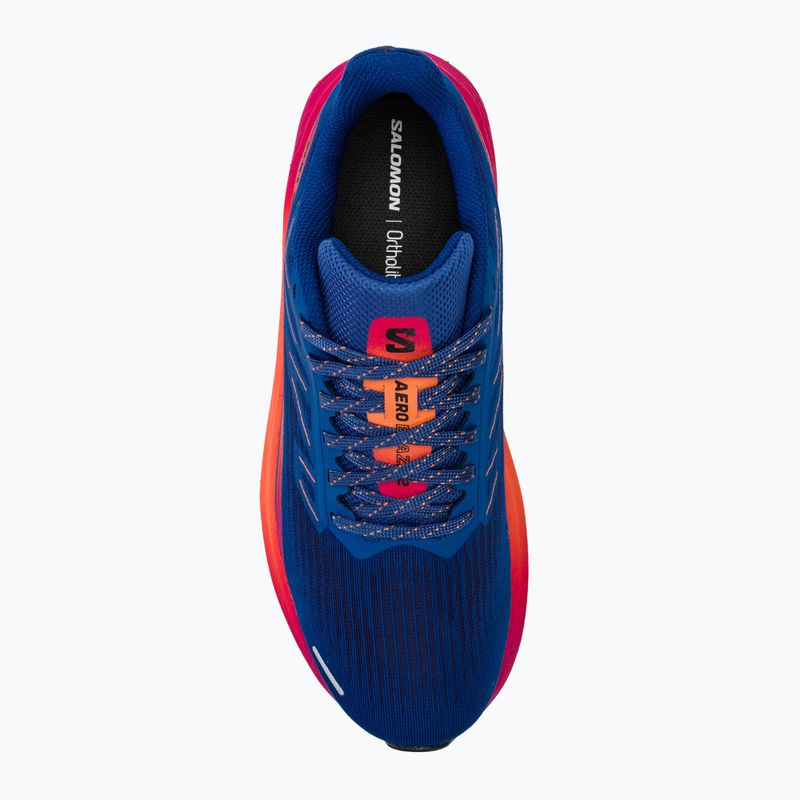 Herren Laufschuh Salomon Aero Blaze 2 dragon fire/vivacious/surf the web 7