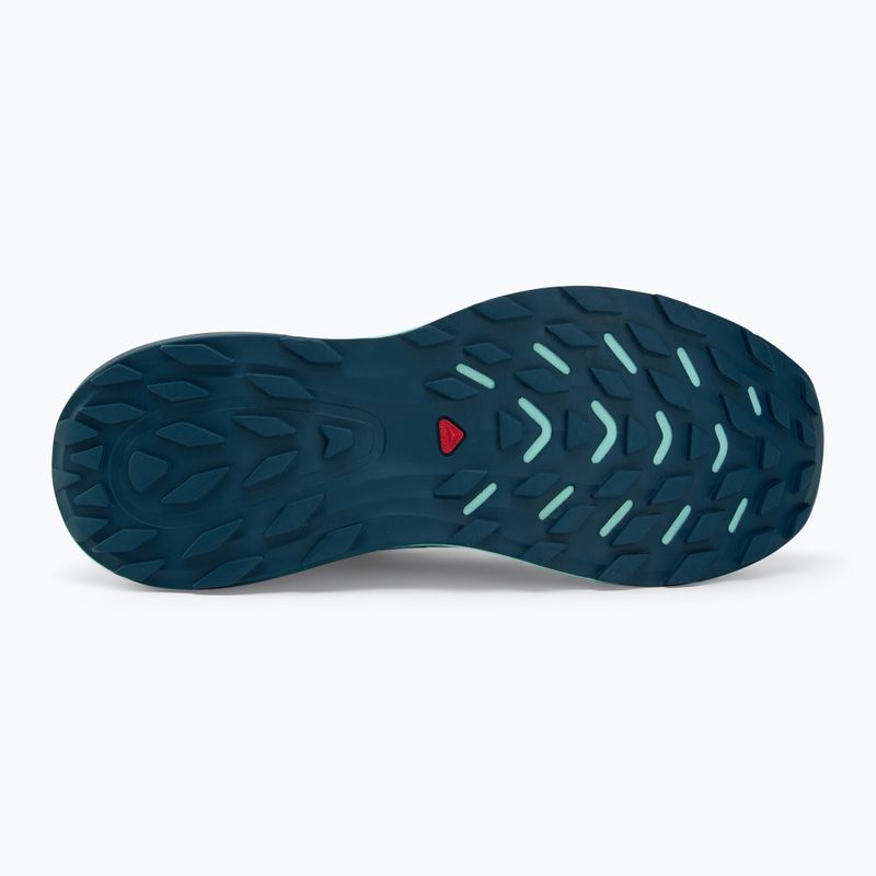 Laufschuhe Damen Salomon Ultra Flow GTX deep dive/tanager turquoise/carbon 4